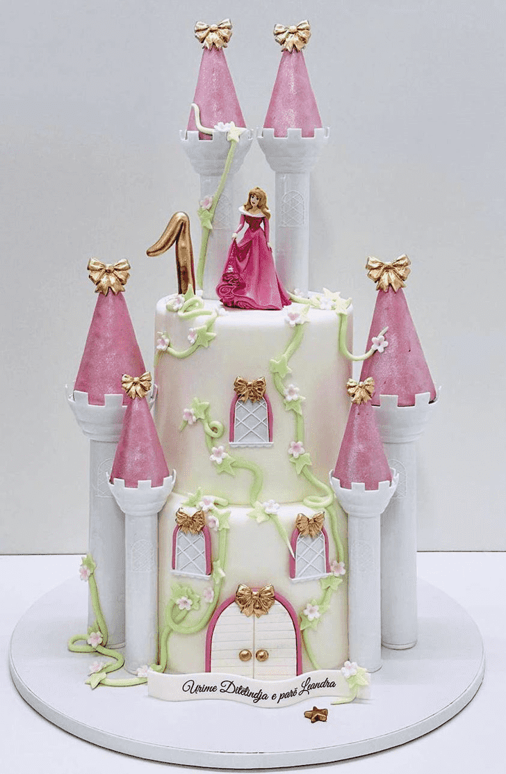 Fetching Princess Castle Cake