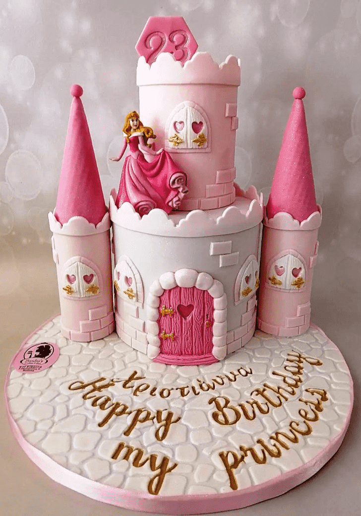Fine Princess Castle Cake