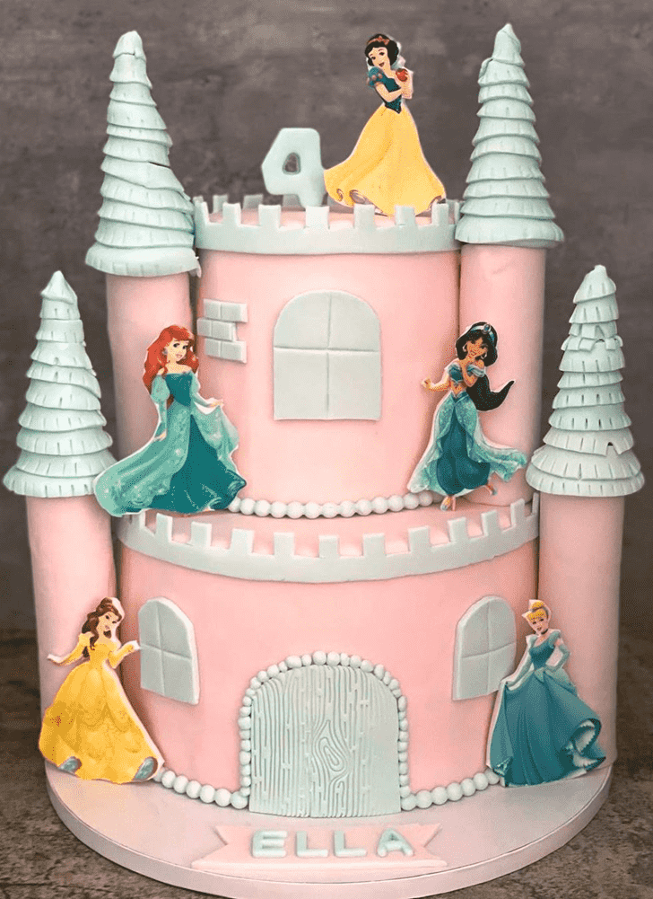 Grand Princess Castle Cake