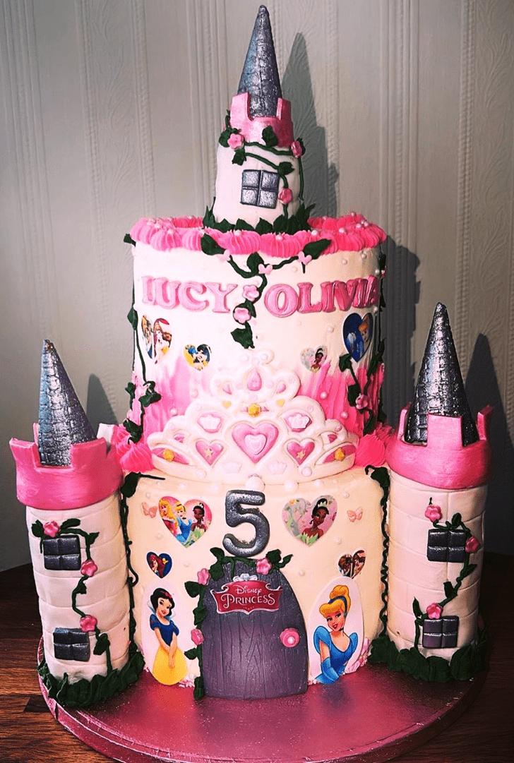 Handsome Princess Castle Cake