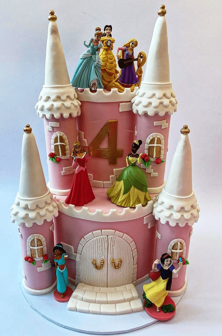 Ideal Princess Castle Cake