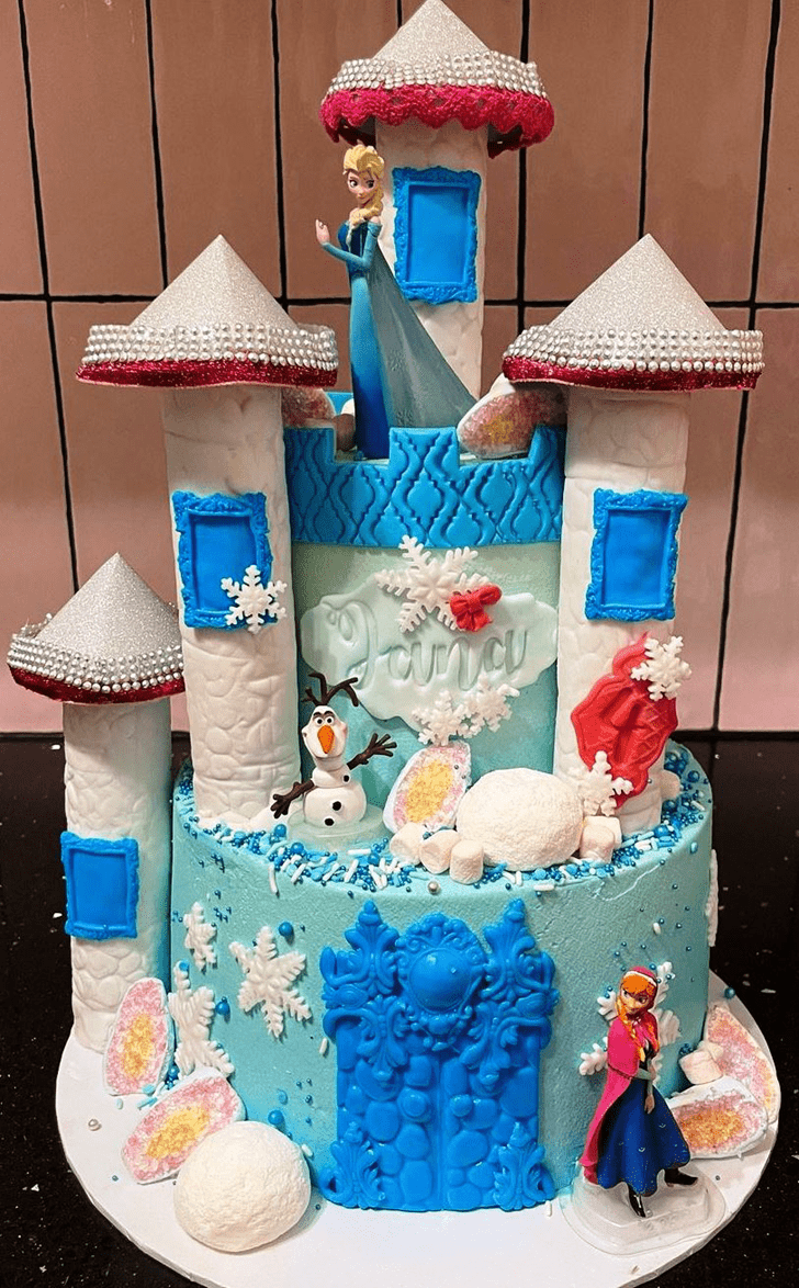 Inviting Princess Castle Cake