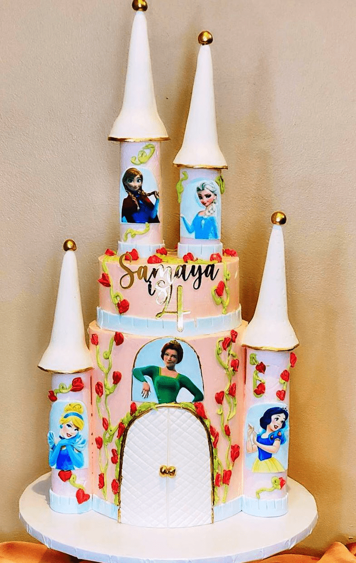 Magnificent Princess Castle Cake