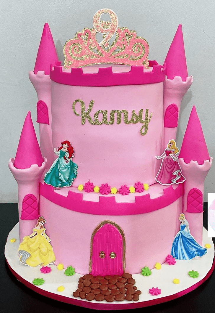 Splendid Princess Castle Cake