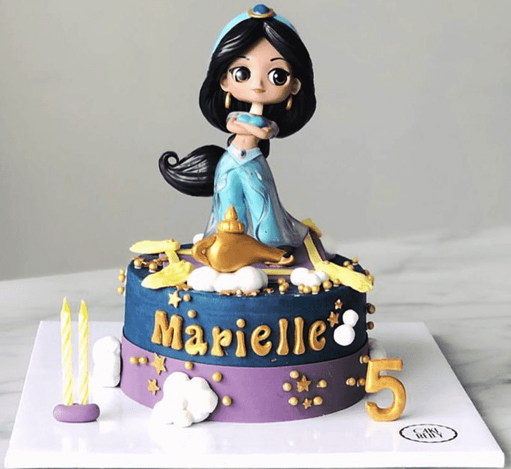 Angelic Princess Jasmine Cake