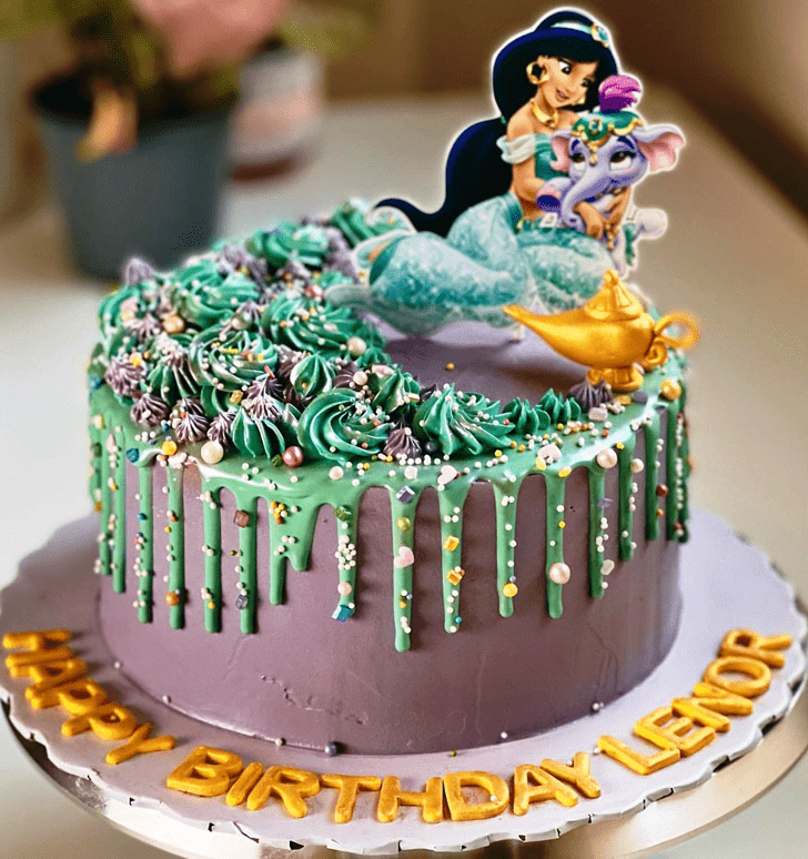 Appealing Princess Jasmine Cake