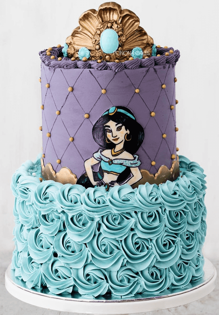 Classy Princess Jasmine Cake