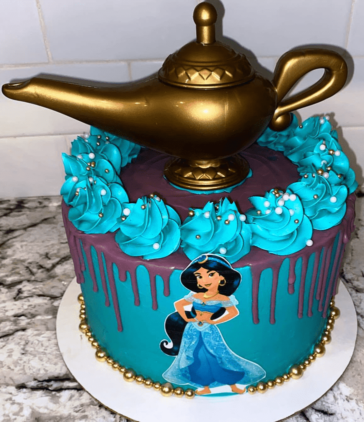 Comely Princess Jasmine Cake