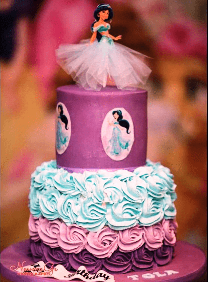 Delightful Princess Jasmine Cake