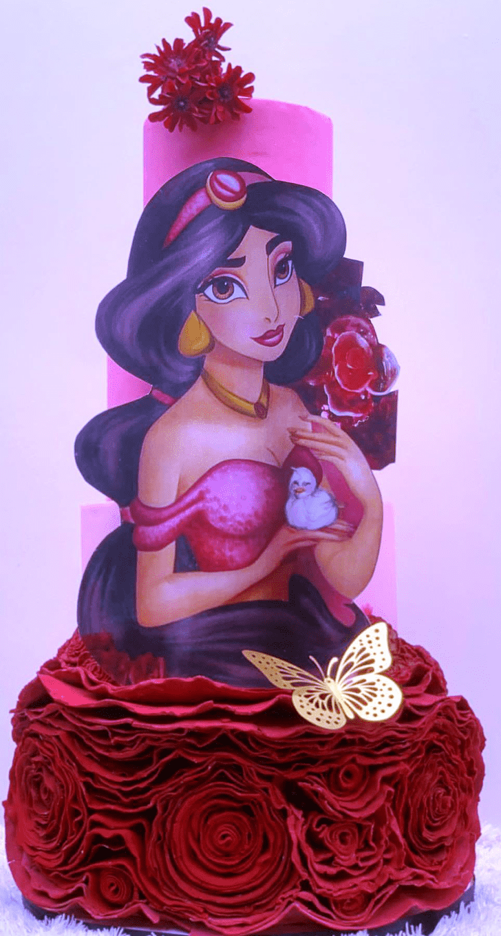 Fascinating Princess Jasmine Cake