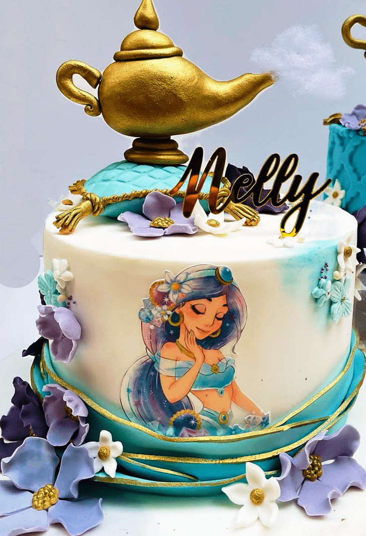 Graceful Princess Jasmine Cake