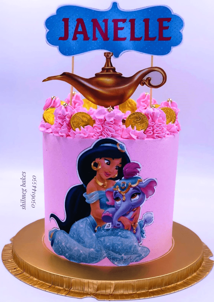Mesmeric Princess Jasmine Cake