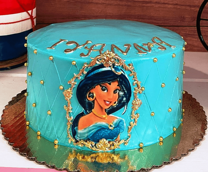 Pleasing Princess Jasmine Cake