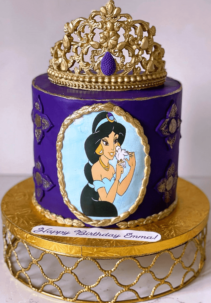 Resplendent Princess Jasmine Cake