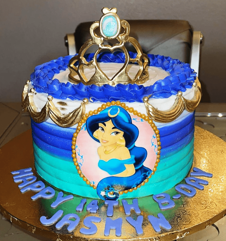 Slightly Princess Jasmine Cake