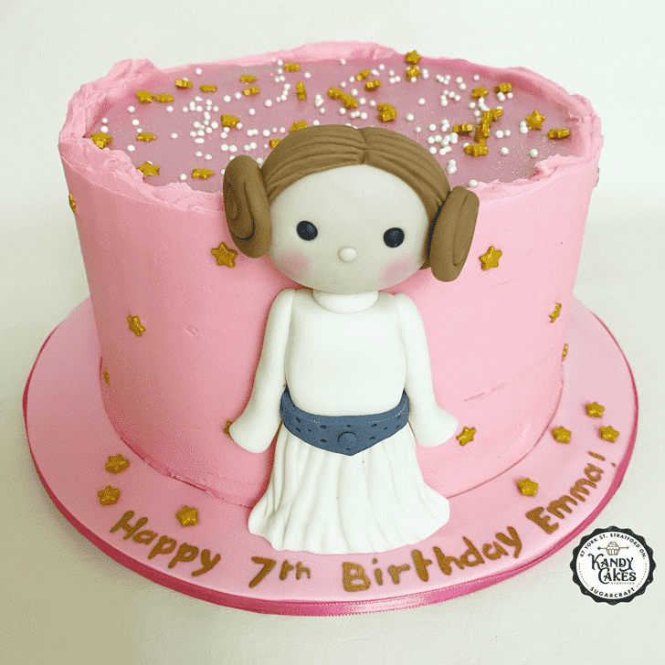 Adorable Princess Leia Cake