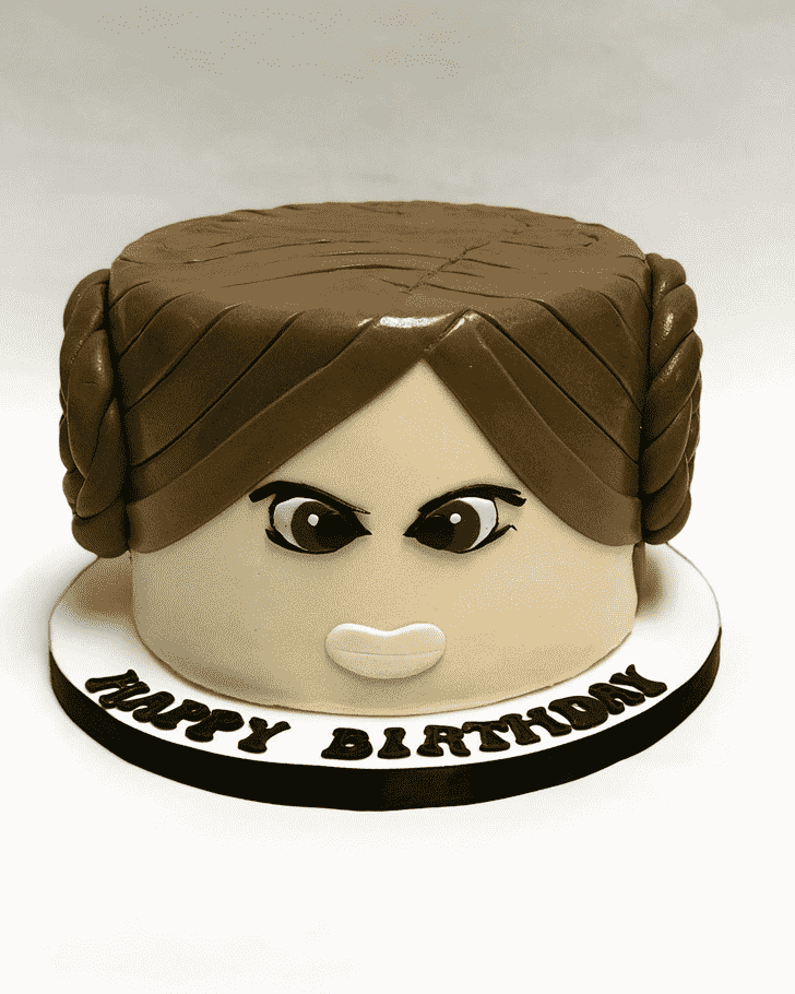 Alluring Princess Leia Cake