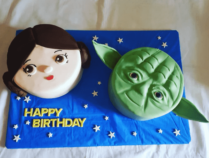Elegant Princess Leia Cake