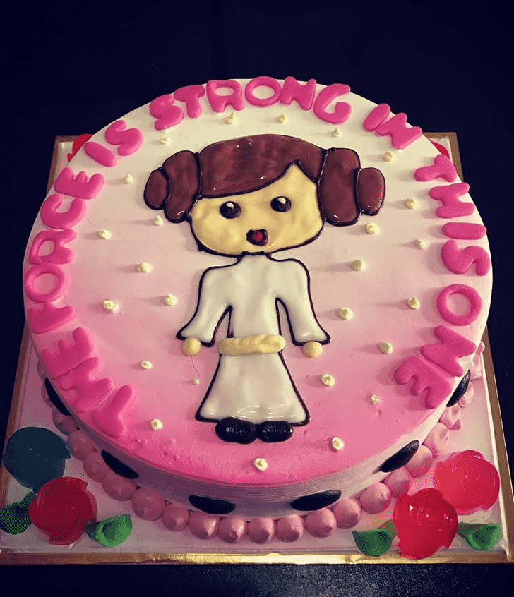 Enticing Princess Leia Cake