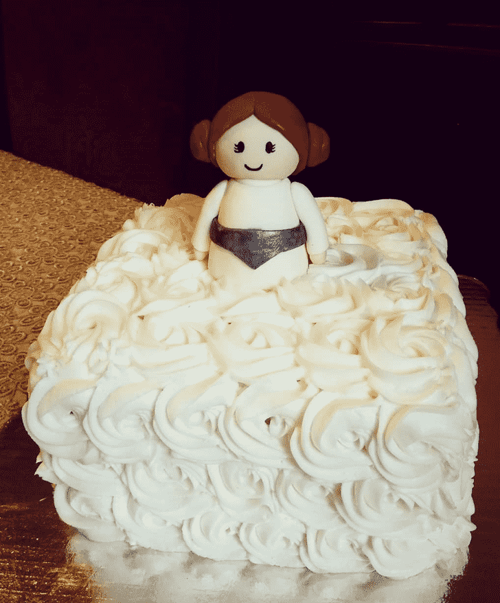 Excellent Princess Leia Cake