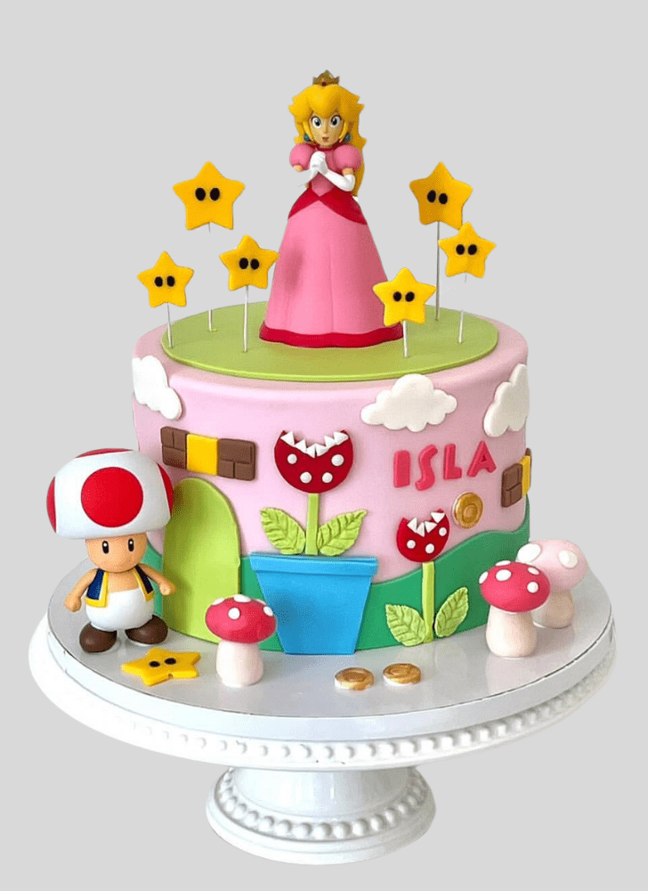 Ideal Princess Peach Cake