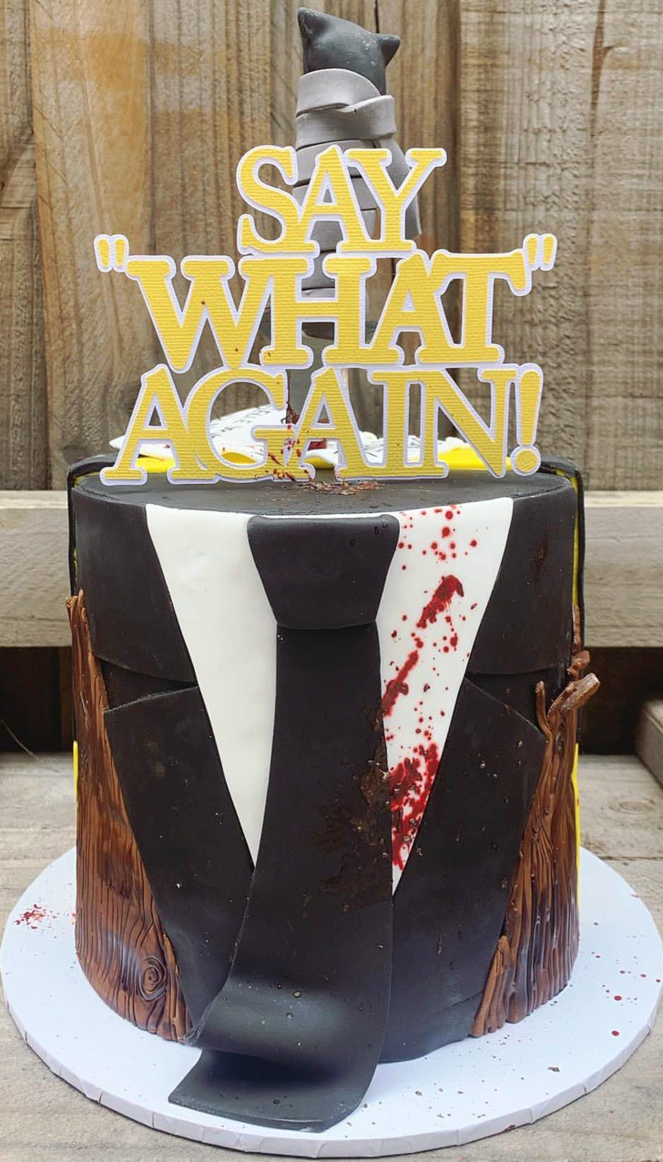 Charming Pulp Fiction Cake