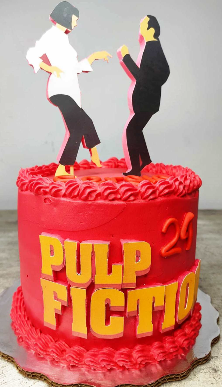 Delightful Pulp Fiction Cake