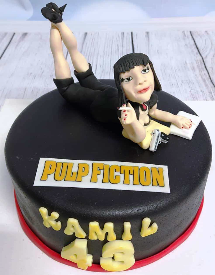 Enthralling Pulp Fiction Cake