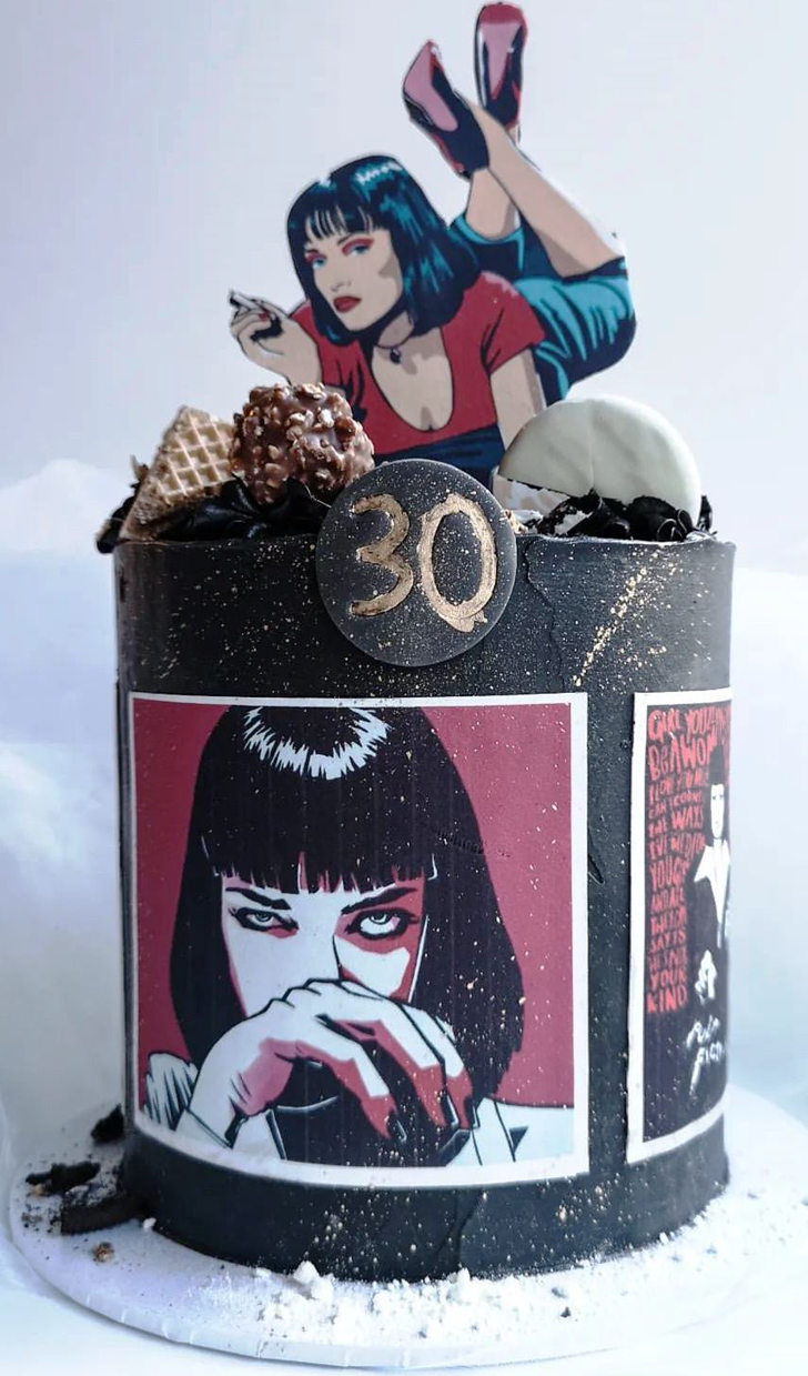 Fetching Pulp Fiction Cake