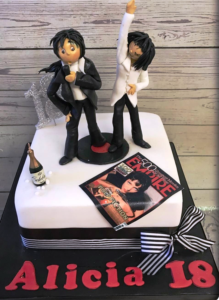 Ideal Pulp Fiction Cake