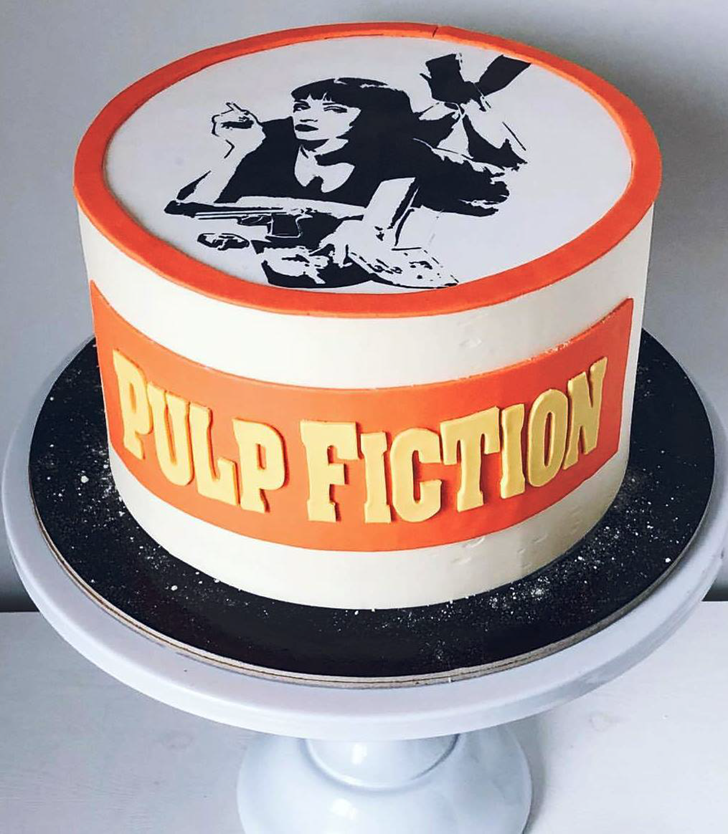 Refined Pulp Fiction Cake