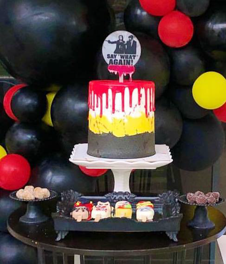 Wonderful Pulp Fiction Cake Design