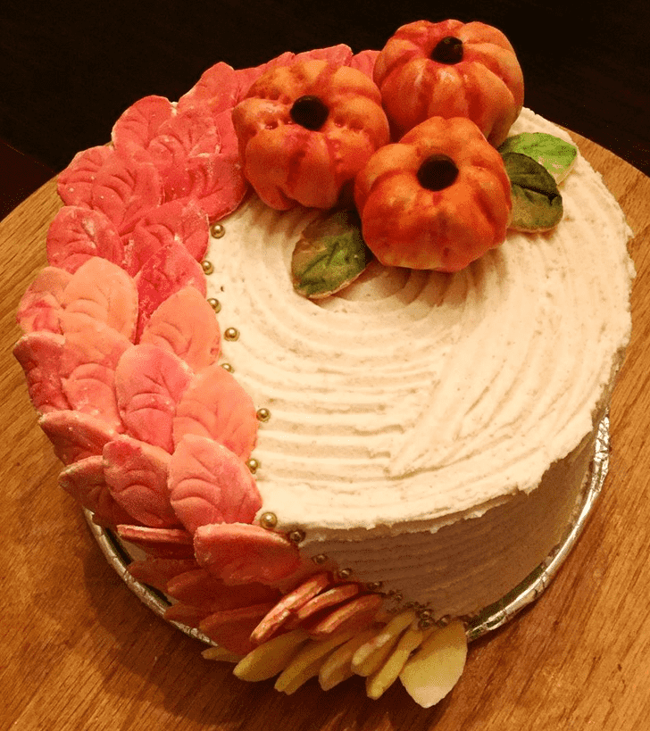 Angelic Pumpkin Spice Cake
