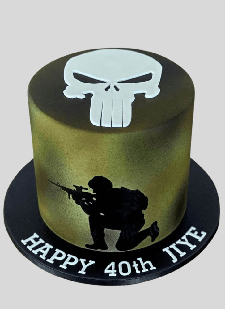 Adorable Punisher Cake
