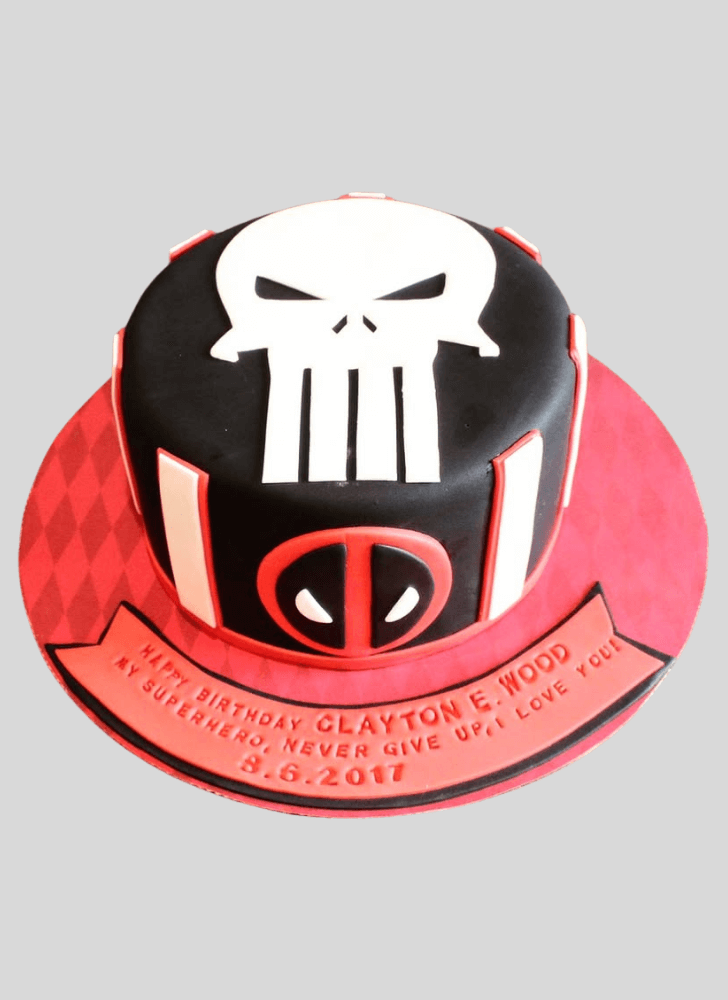 Bewitching Punisher Cake