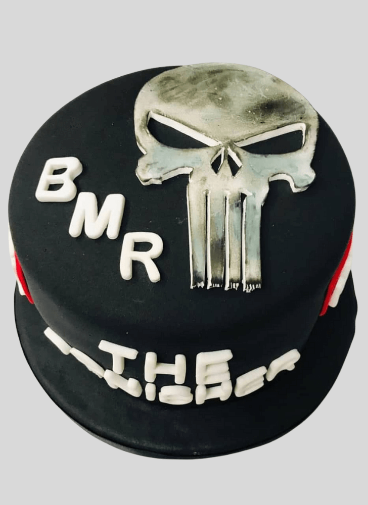Lovely Punisher Cake Design