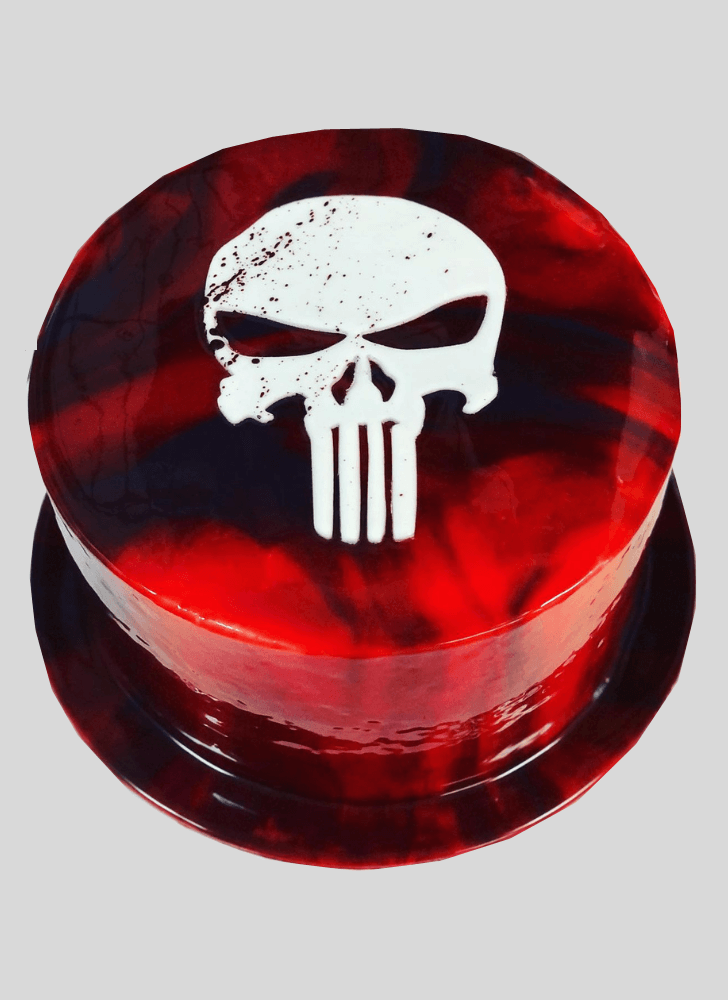 Refined Punisher Cake