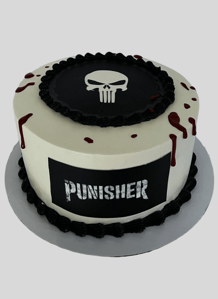 Resplendent Punisher Cake