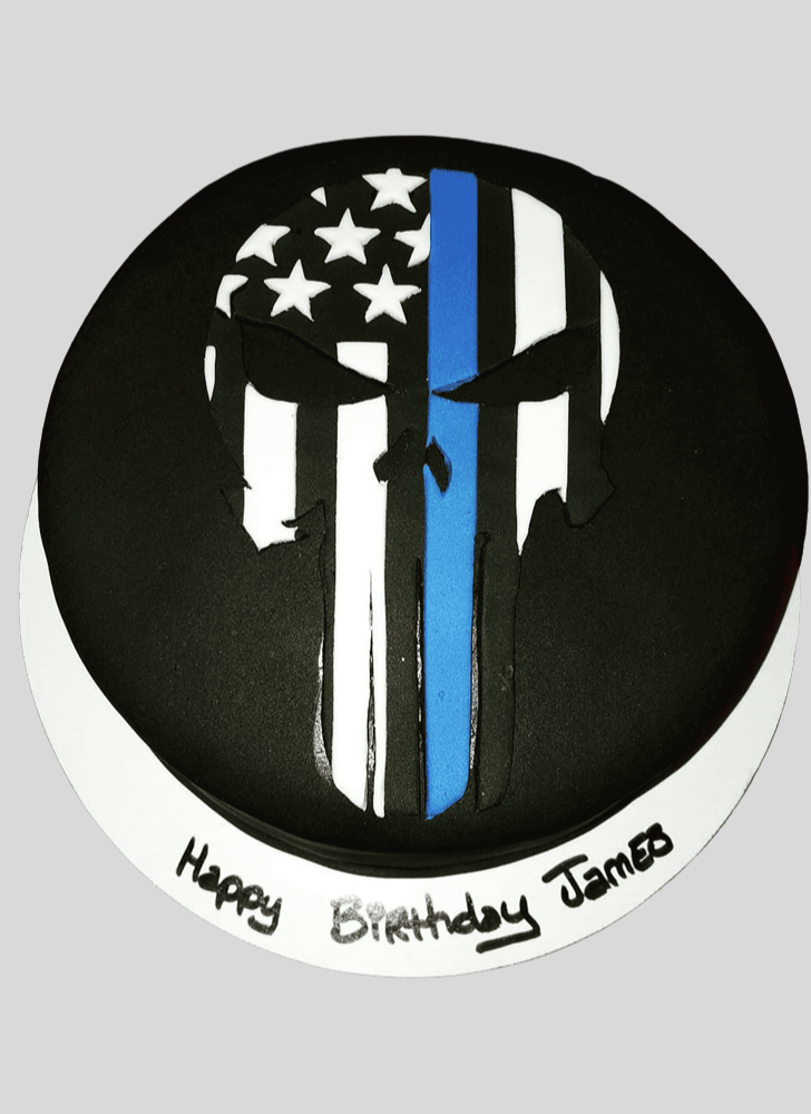 Shapely Punisher Cake