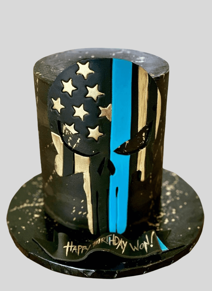 Stunning Punisher Cake