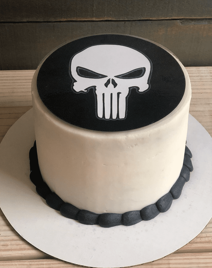 Adorable Punisher Cake
