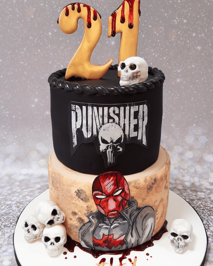 AnPunisheric Punisher Cake