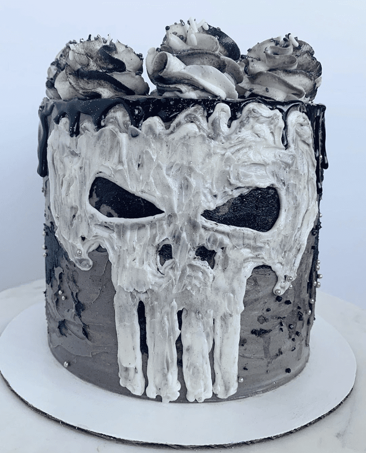 Captivating Punisher Cake