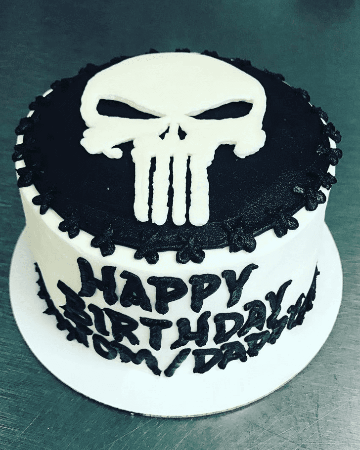 Comely Punisher Cake