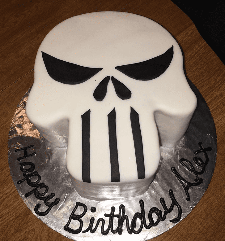 Cute Punisher Cake
