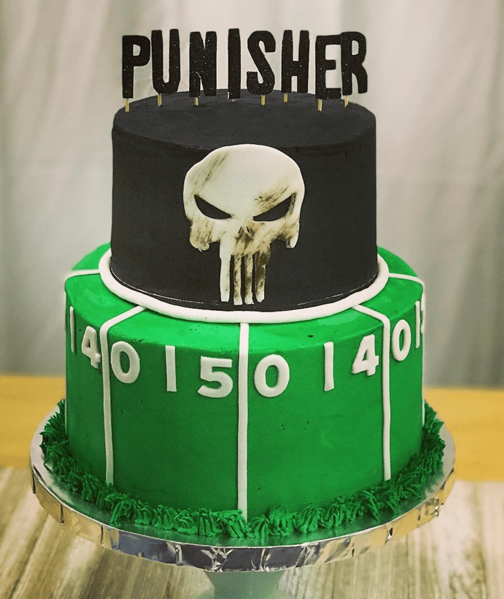 Excellent Punisher Cake