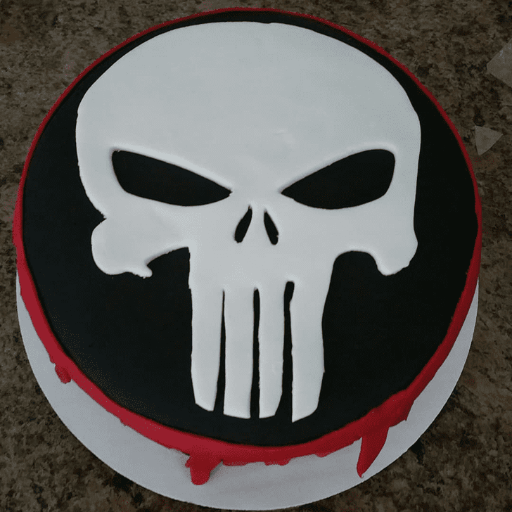 Fine Punisher Cake