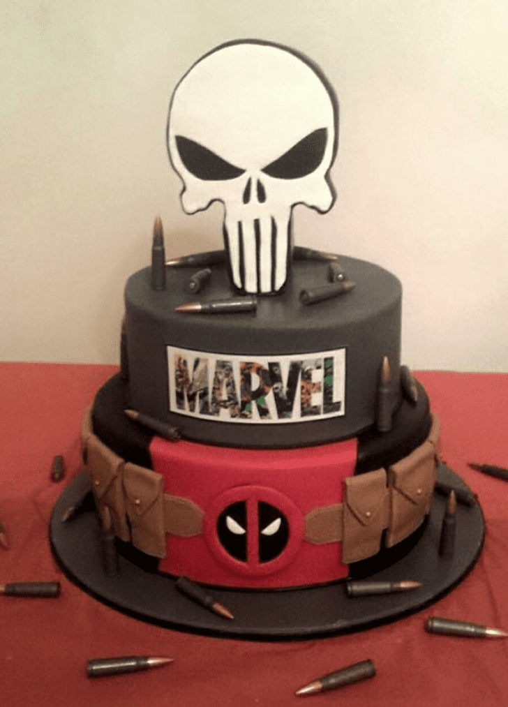 Handsome Punisher Cake