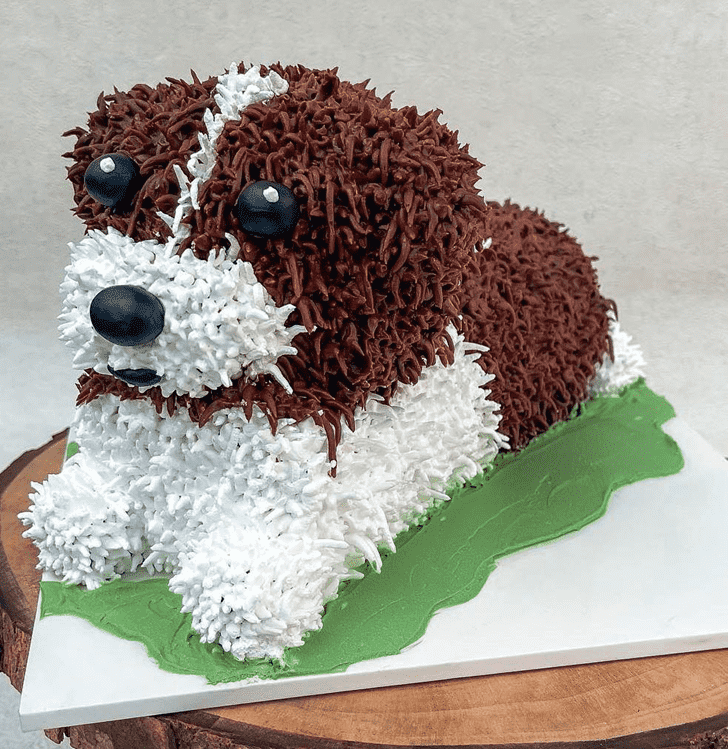 Charming Puppy Cake
