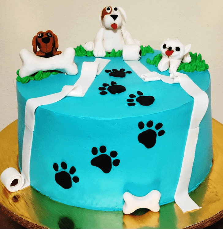 Fine Puppy Cake
